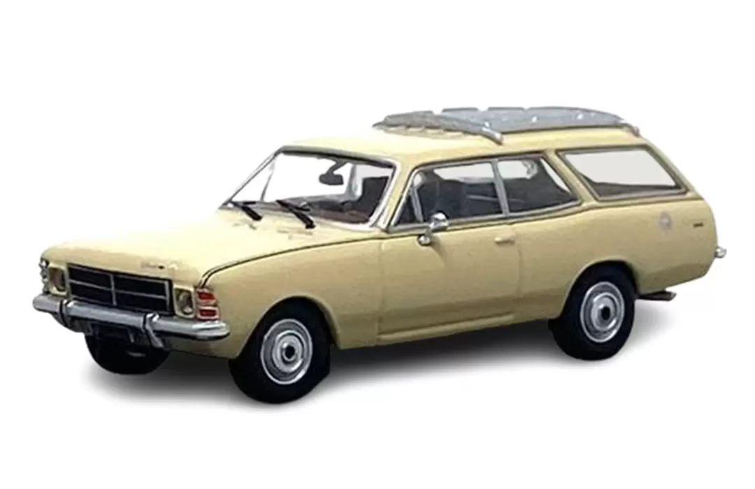 Foto da miniatura BR Classics Chevrolet Opala Caravan Luxo (1979) na cor Bege