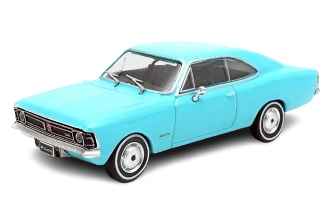 Foto da miniatura BR Classics Chevrolet Opala Coupé De Luxo (1972) na cor Azul