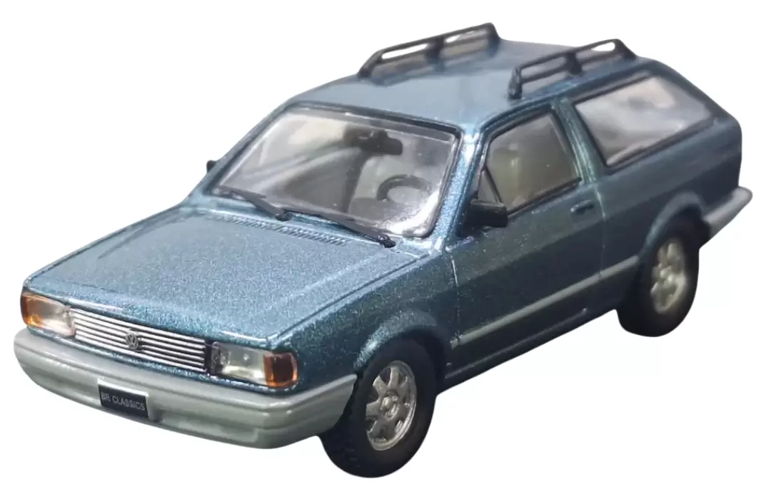 Foto da miniatura BR Classics Volkswagen Parati GL (1994) na cor Verde