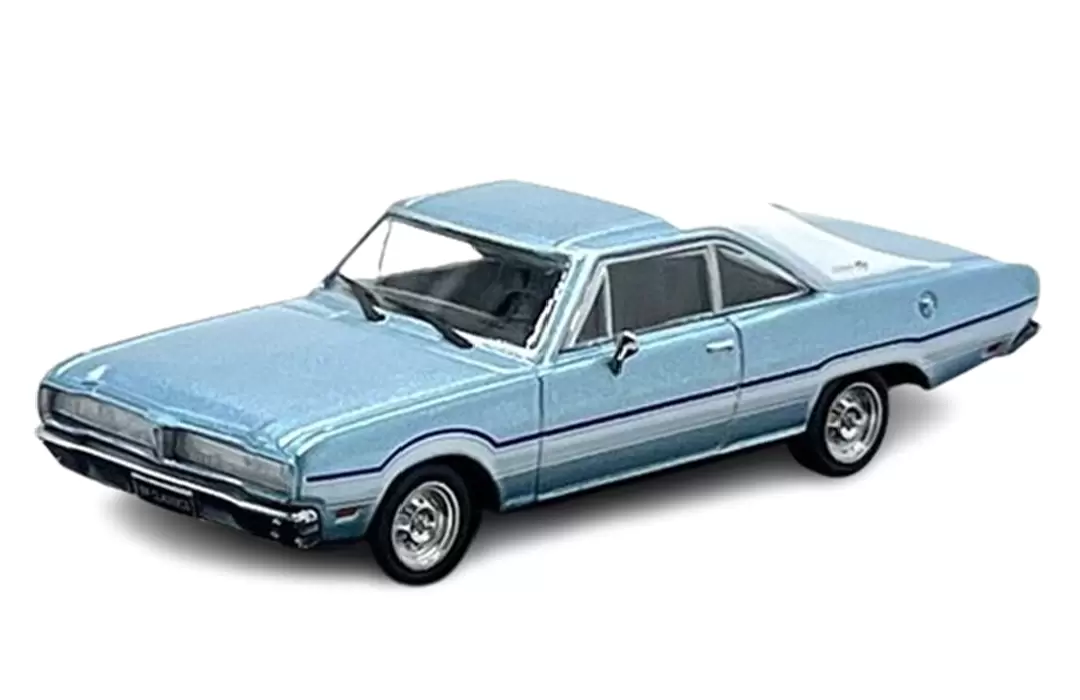 Foto da miniatura BR Classics Dodge Charger RT (1978) na cor Azul