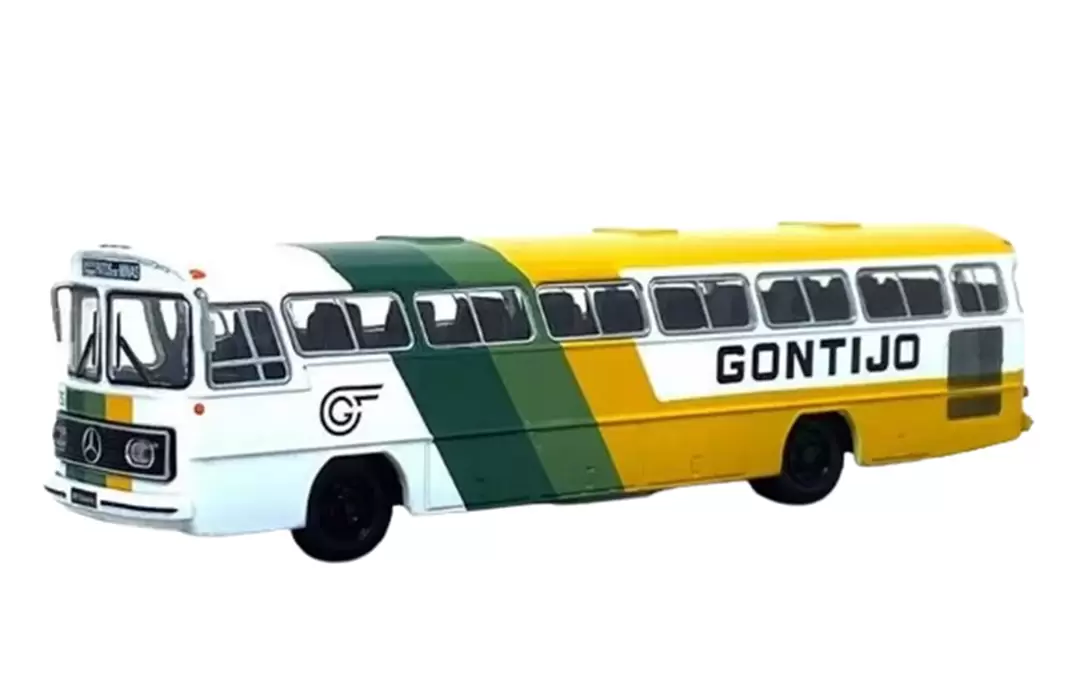 Foto da miniatura BR Classics Mercedes Benz Monobloco O 355 Gontijo 1725 na cor Amarelo