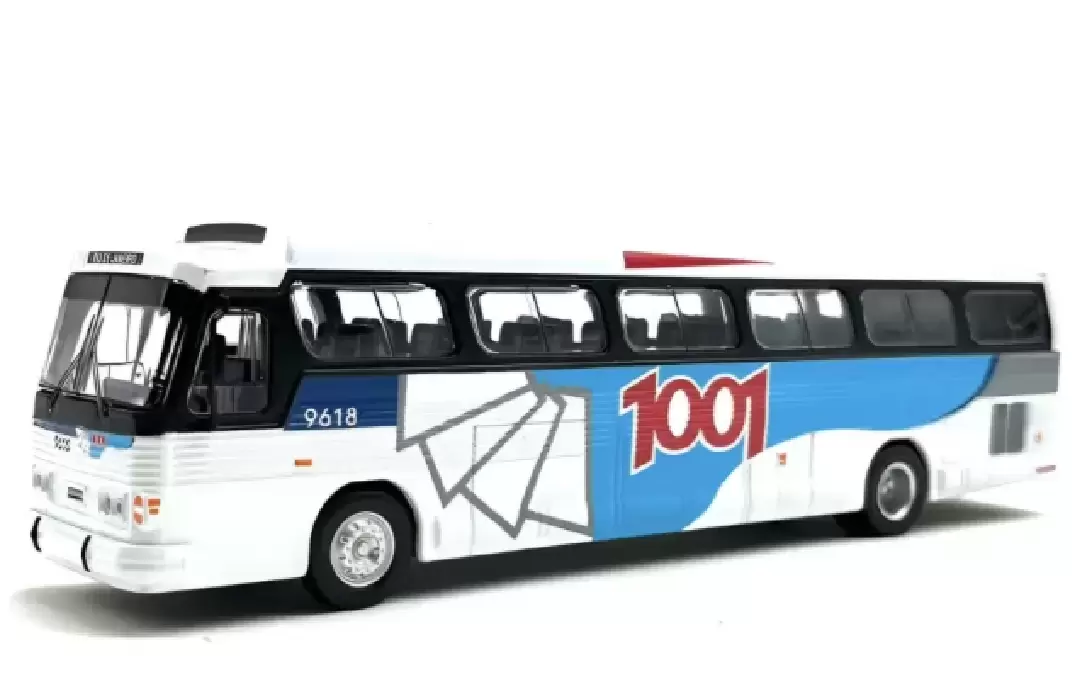 Foto da miniatura BR Classics Scania CMA Flecha Azul VII Viação 1001 9618 na cor Branco