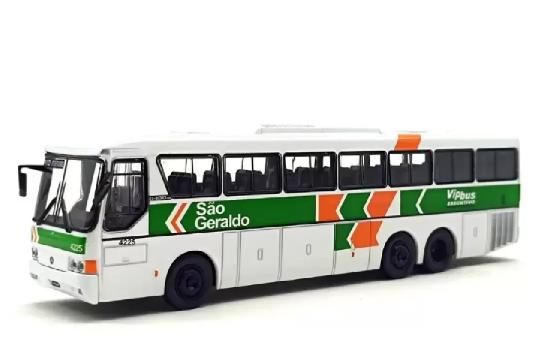 Foto da miniatura BR Classics Mercedes Benz O400 RSD São Geraldo 4225 na cor Branco