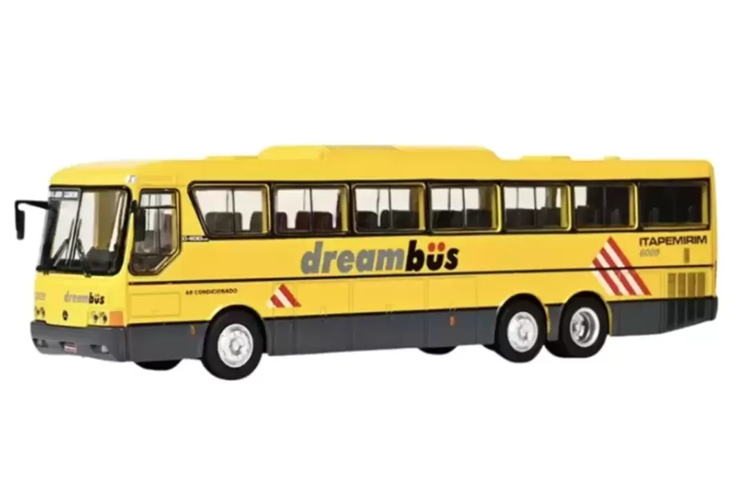 Foto da miniatura BR Classics Mercedes Benz O400 RSD Itapemirim DreamBus 6009 na cor Amarelo