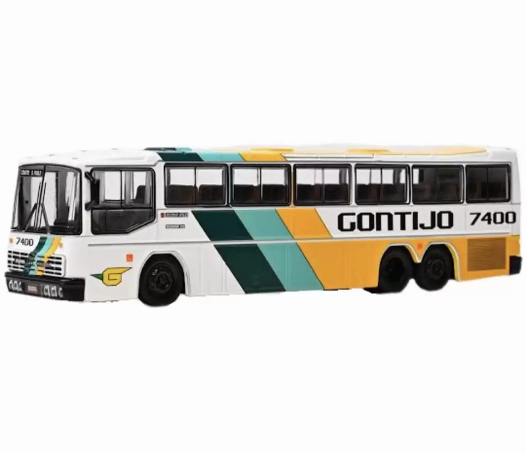 Foto da miniatura BR Classics Scania Nielson Diplomata 350 Gontijo 7400 na cor Branco