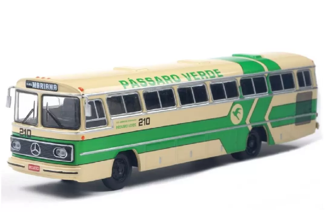 Foto da miniatura BR Classics Mercedes Benz Monobloco O 355 Pássaro verde 210 na cor Bege