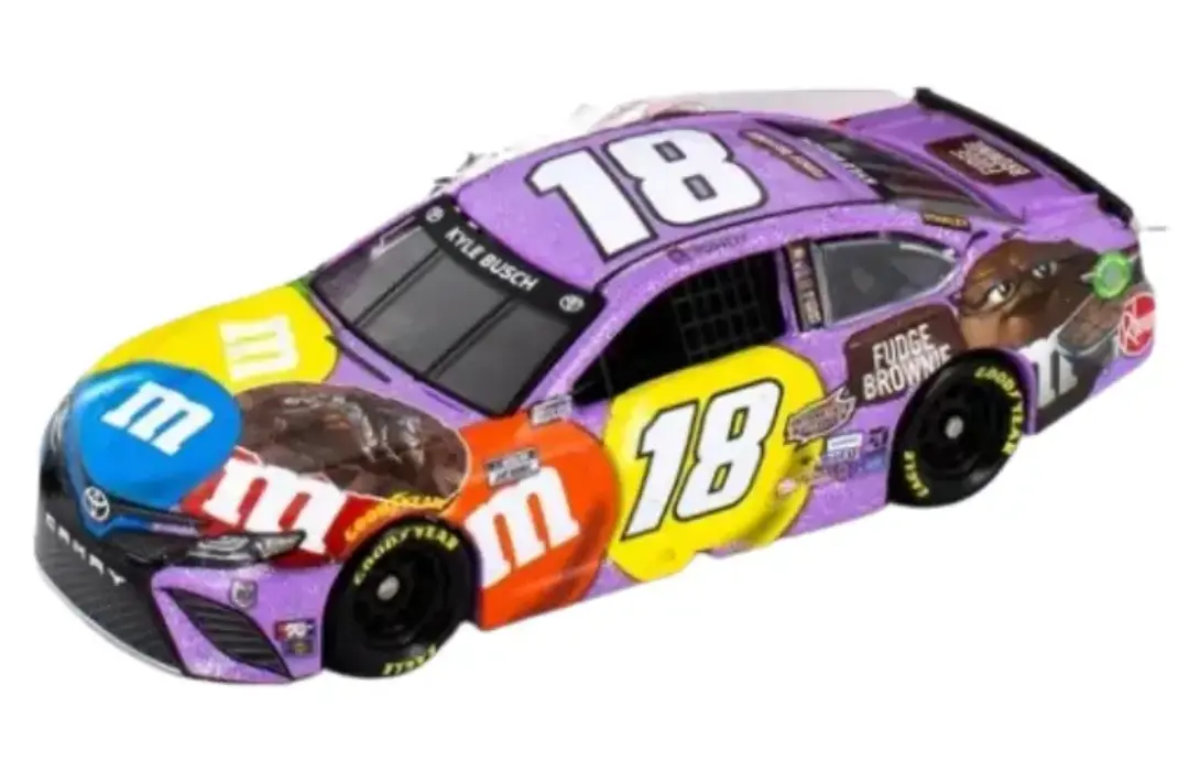 Toyota Camry Kyle Busch #18 Joe Gibbs M&M's Fudge Brownie 2021