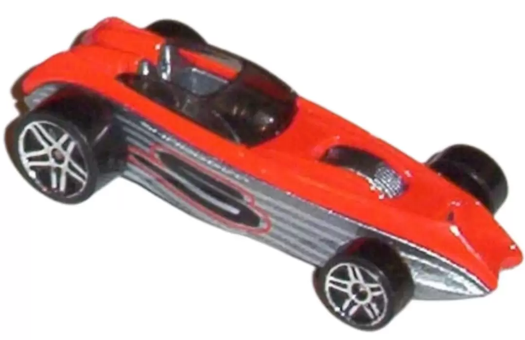 Foto da miniatura Hot Wheels Shredded na cor Vermelho