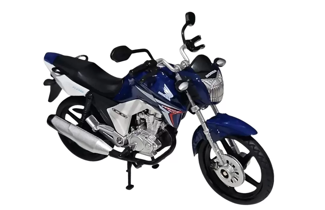 Foto da miniatura California Minis Honda CG Titan 150 2014 na cor Azul