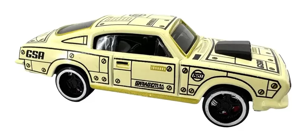 Foto da miniatura Candide Muscle Car Branco (Mustang) na cor Branco