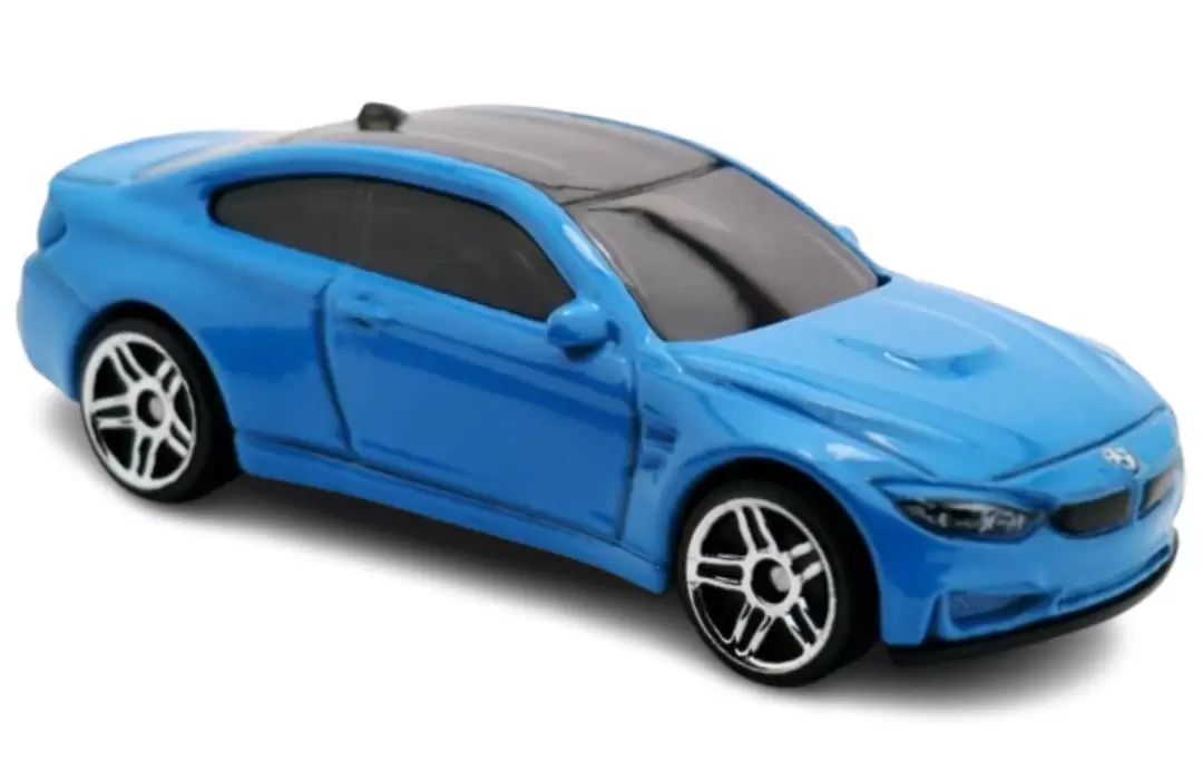 Foto da miniatura Hot Wheels BMW M4 na cor Azul
