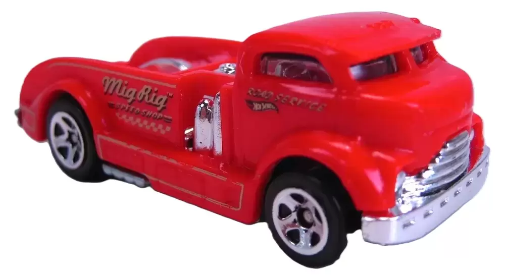 Foto da miniatura Hot Wheels Mig Rig na cor Vermelho