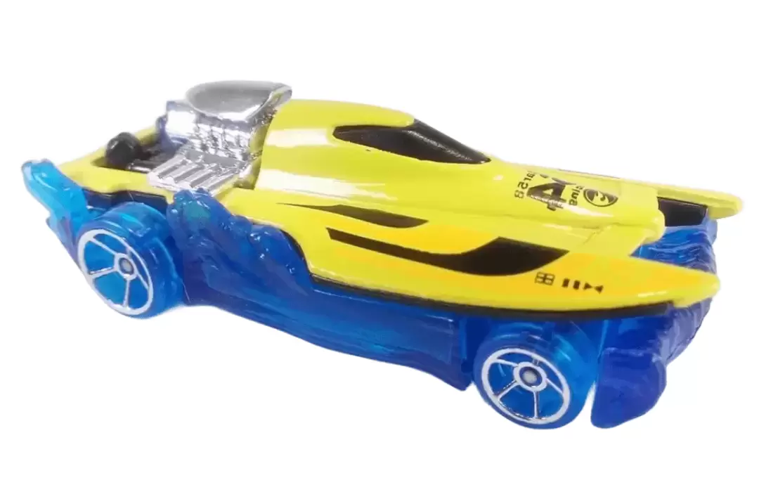 Foto da miniatura Hot Wheels Mad Splash (TH) na cor Amarelo