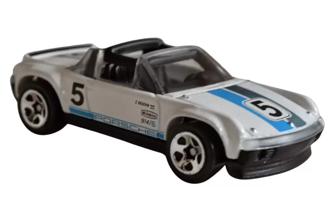 Foto da miniatura Hot Wheels Porsche 914-6 na cor Branco