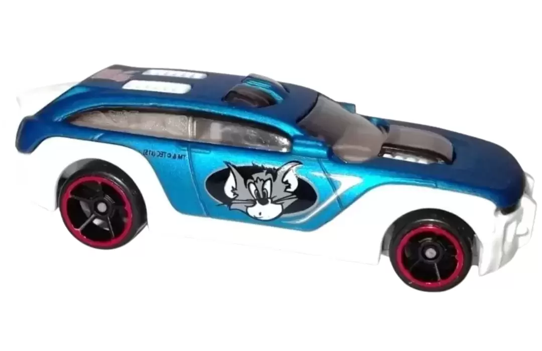 Foto da miniatura Hot Wheels HW Pursuit na cor Azul