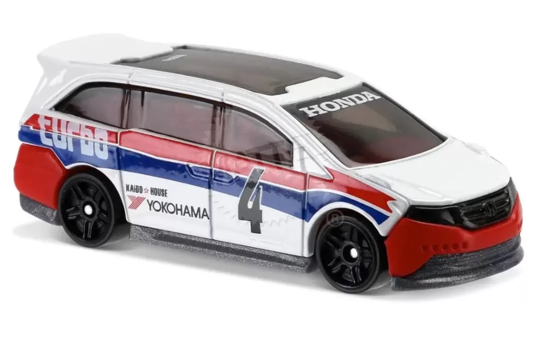 Foto da miniatura Hot Wheels Honda Odyssey na cor Branco