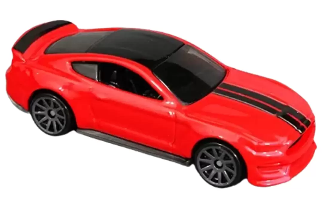Foto da miniatura Hot Wheels Ford Shelby GT350R na cor Vermelho