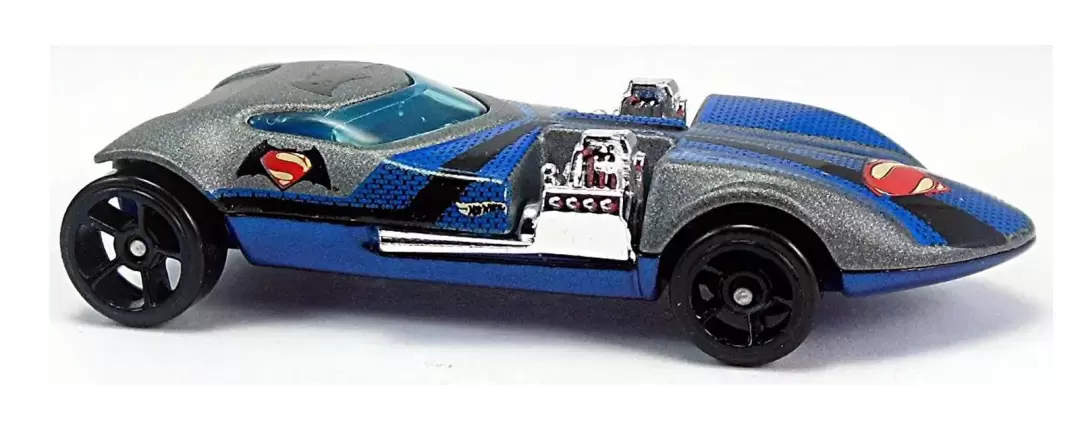 Foto da miniatura Hot Wheels Twin Mill na cor Cinza