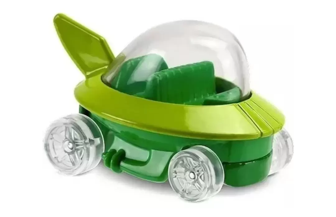 Foto da miniatura Hot Wheels The Jetsons na cor Verde