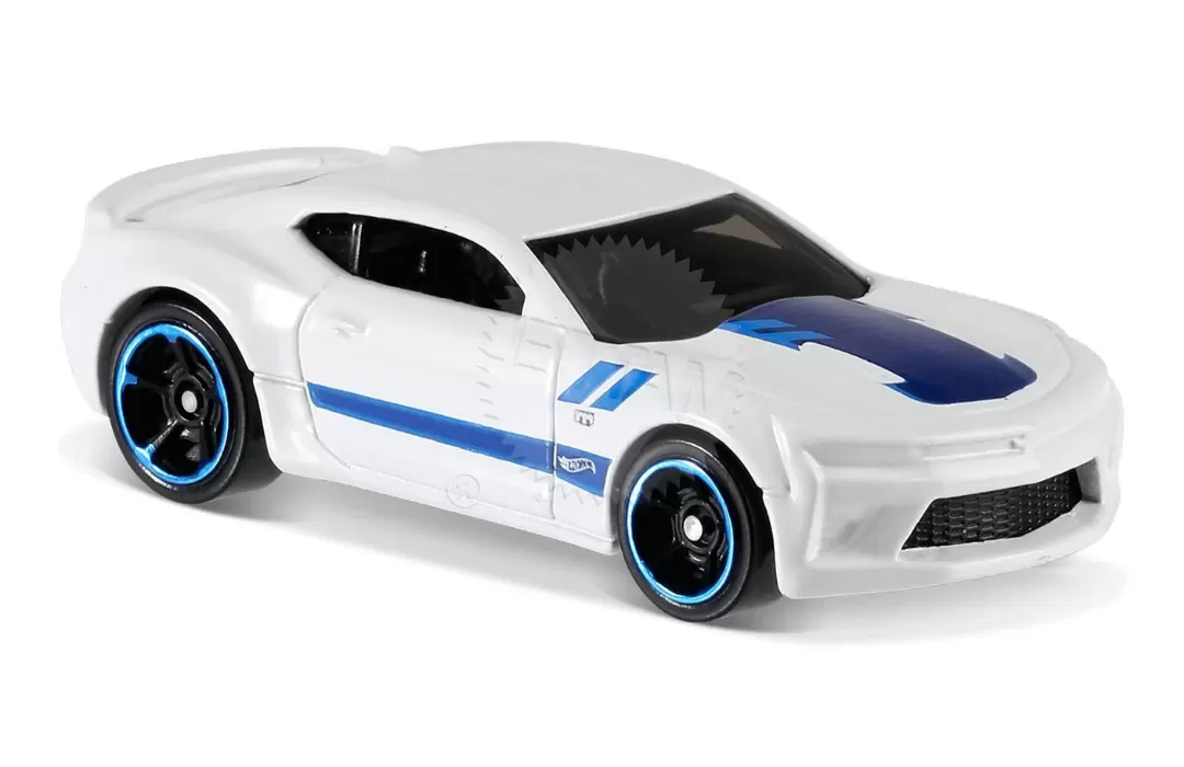 Foto da miniatura Hot Wheels 16 Camaro SS na cor Branco