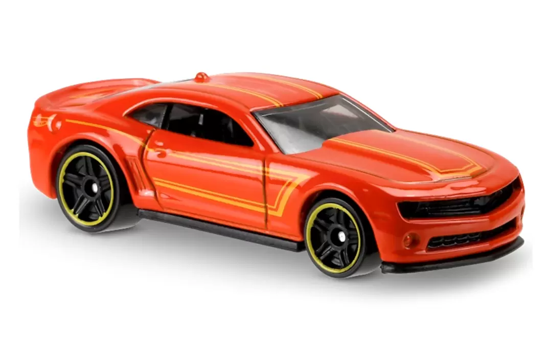 Foto da miniatura Hot Wheels 2013 Hot Wheels Chevy Camaro Special Edition na cor Laranja