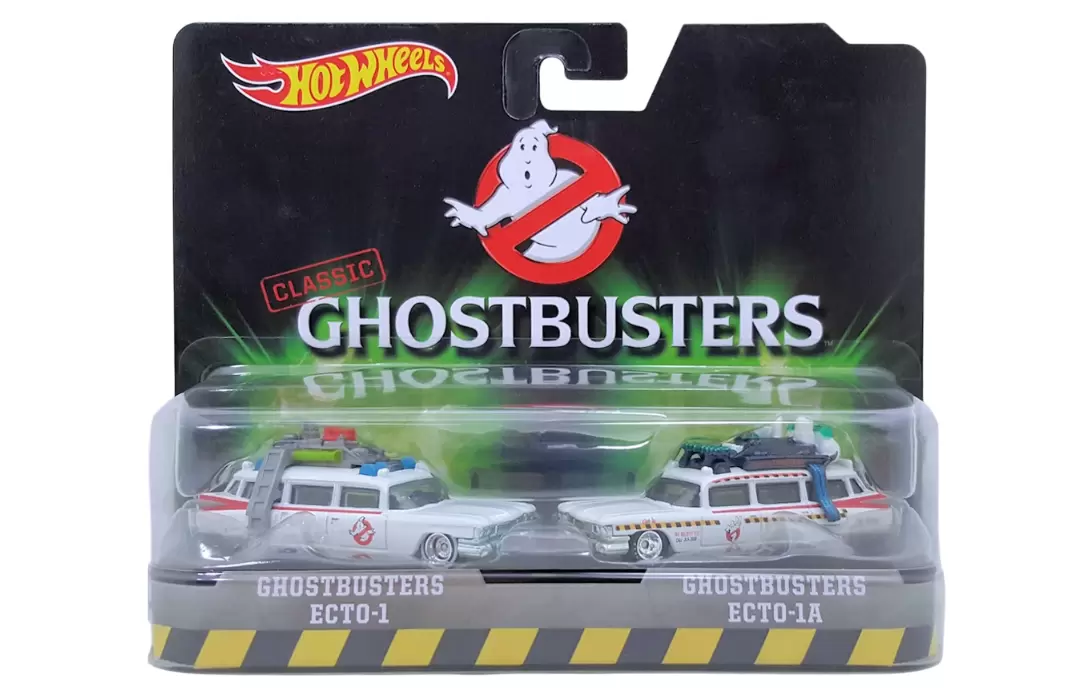 Foto da miniatura Hot Wheels Ghostbusters (1984) & Ghostbusters II (1989) 2-Pack na cor Branco