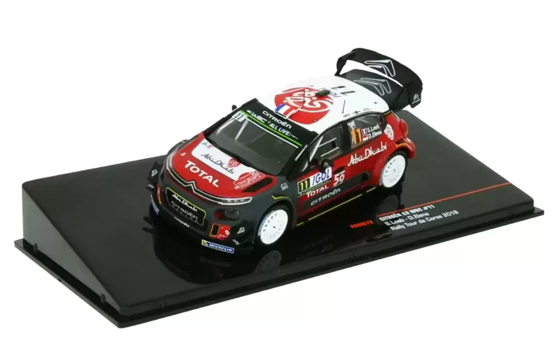 Foto da miniatura IXO Citroën C3 WRC Tour de Corse 2018 na cor 