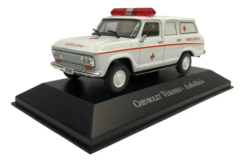 Foto da miniatura IXO Chevrolet Veraneio Ambulância na cor Branco