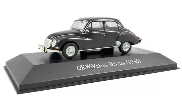 Foto da miniatura IXO DKW-Vemag Belcar (1965) na cor Preto
