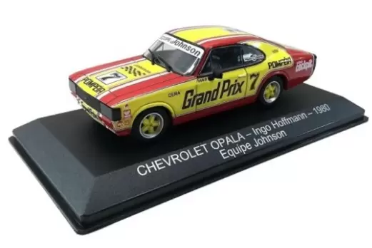 Foto da miniatura IXO Chevrolet Opala Ingo Hoffmann 1980 - Equipe Johnson na cor Amarelo