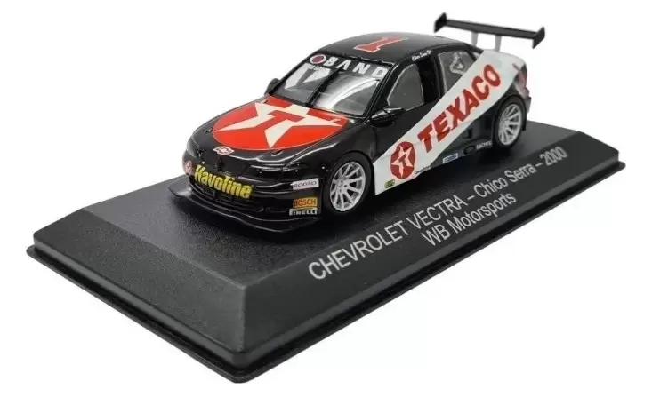 Foto da miniatura IXO Chevrolet Vectra Chico Serra 2000 - WB Motorsport na cor Preto