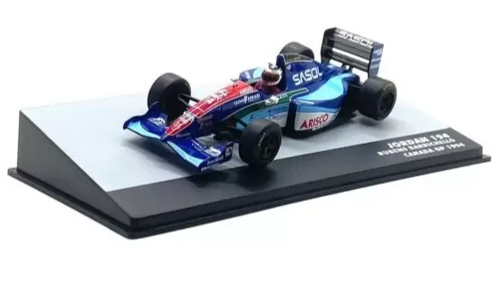 Foto da miniatura IXO Jordan 194 Hart Rubens Barrichello 1994 na cor Azul