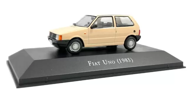 Foto da miniatura IXO FIAT Uno na cor Bege