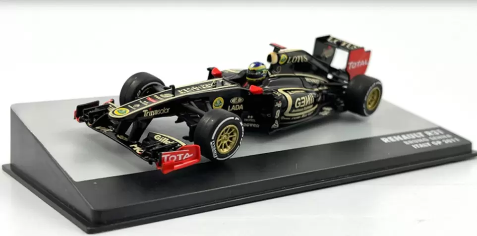 Foto da miniatura IXO Renault R31 Bruno Senna 2011 na cor Preto