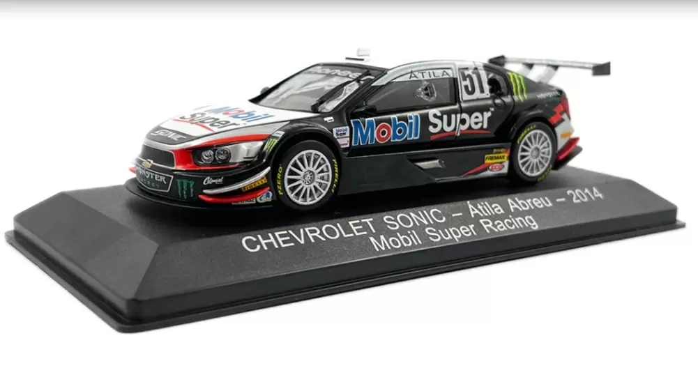 Foto da miniatura IXO Chevrolet Sonic Átila Abreu 2014 - AMG na cor Preto