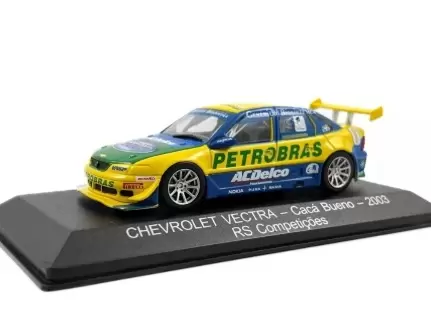 Foto da miniatura IXO Chevrolet Vectra Cacá Bueno 2003 - RS Competições na cor Amarelo