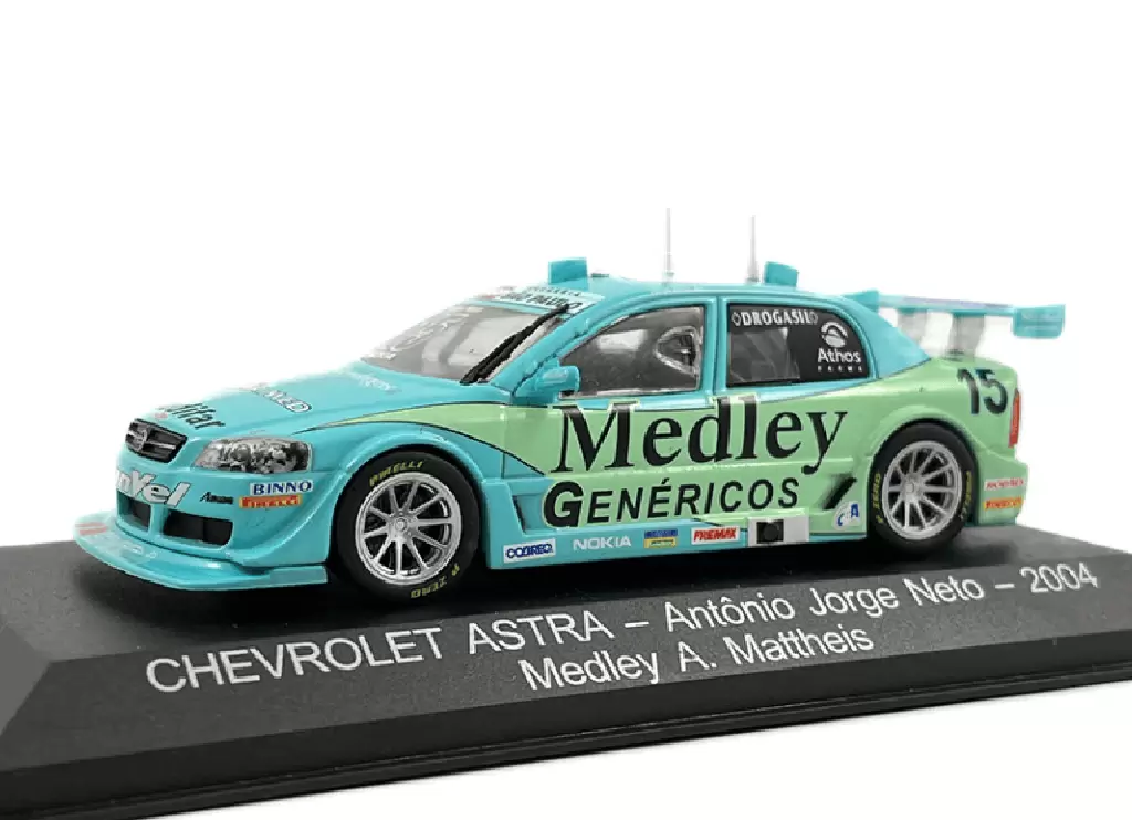 Foto da miniatura IXO Chevrolet Astra Antônio Jorge Neto 2004 - Medley A. Mattheis na cor Azul