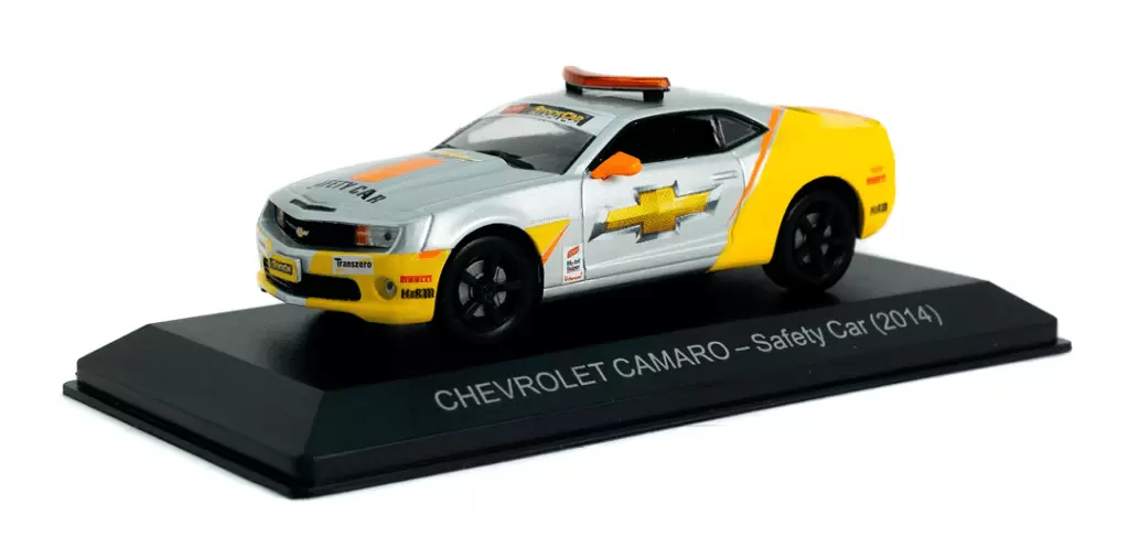 Foto da miniatura IXO Chevrolet Camaro Safety Car 2014 na cor Prata