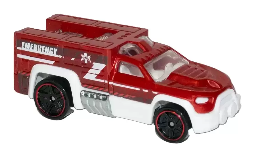 Foto da miniatura Hot Wheels Rescue Duty na cor Vermelho