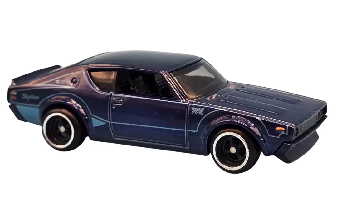 Foto da miniatura Hot Wheels Nissan Skyline 2000GT-R (STH) na cor Azul