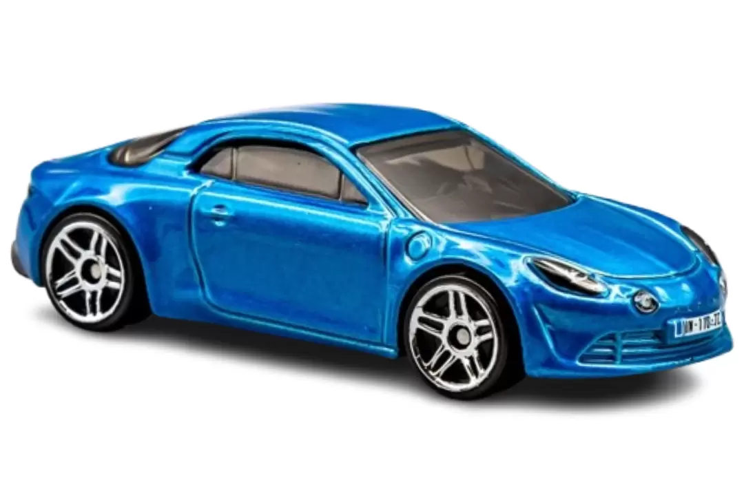 Foto da miniatura Hot Wheels Alpine A110 na cor Azul