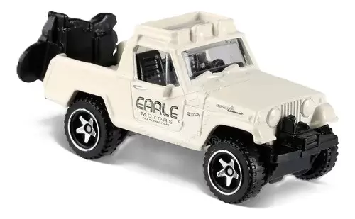 Foto da miniatura Hot Wheels 67 Jeepster Comando na cor Bege