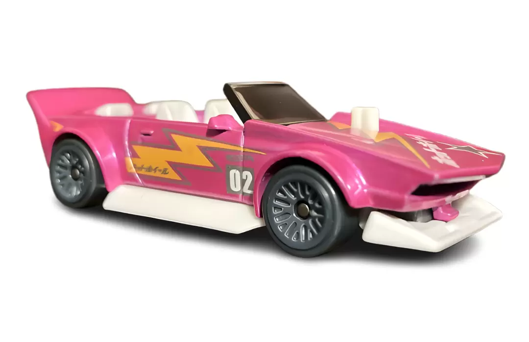 Foto da miniatura Hot Wheels Track Manga na cor Rosa