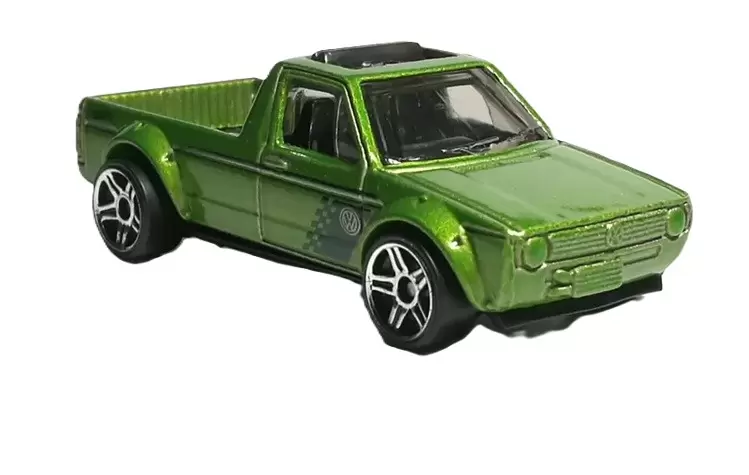 Foto da miniatura Hot Wheels Volkswagen Caddy na cor Verde
