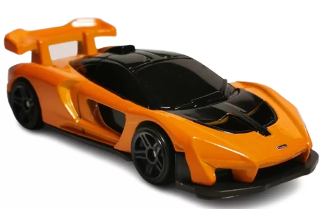 Foto da miniatura Hot Wheels McLaren Senna na cor Laranja