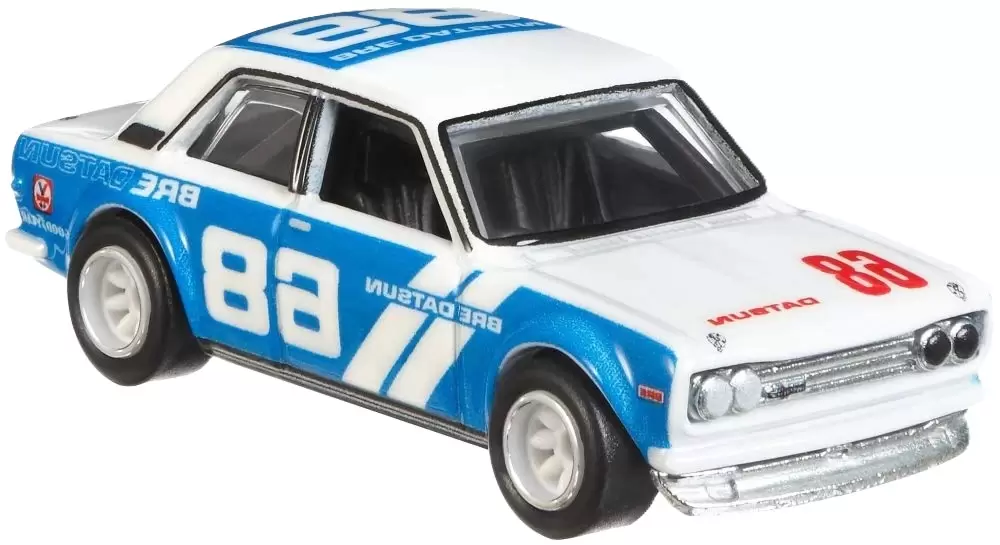 Foto da miniatura Hot Wheels Datsun Bluebird 510 na cor Branco