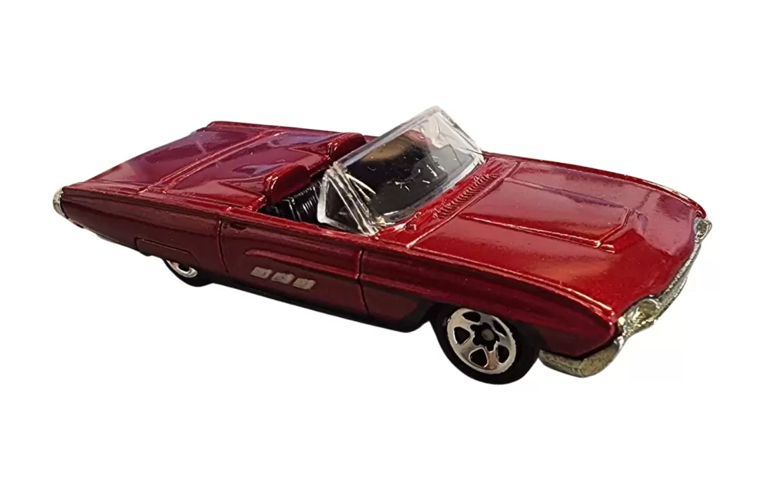Foto da miniatura Hot Wheels 63 T-Bird na cor Vinho