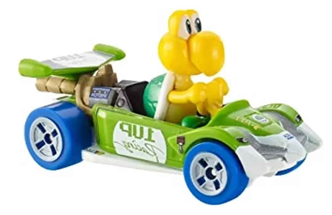 Foto da miniatura Hot Wheels Koopa Troopa Circuit Special na cor Verde