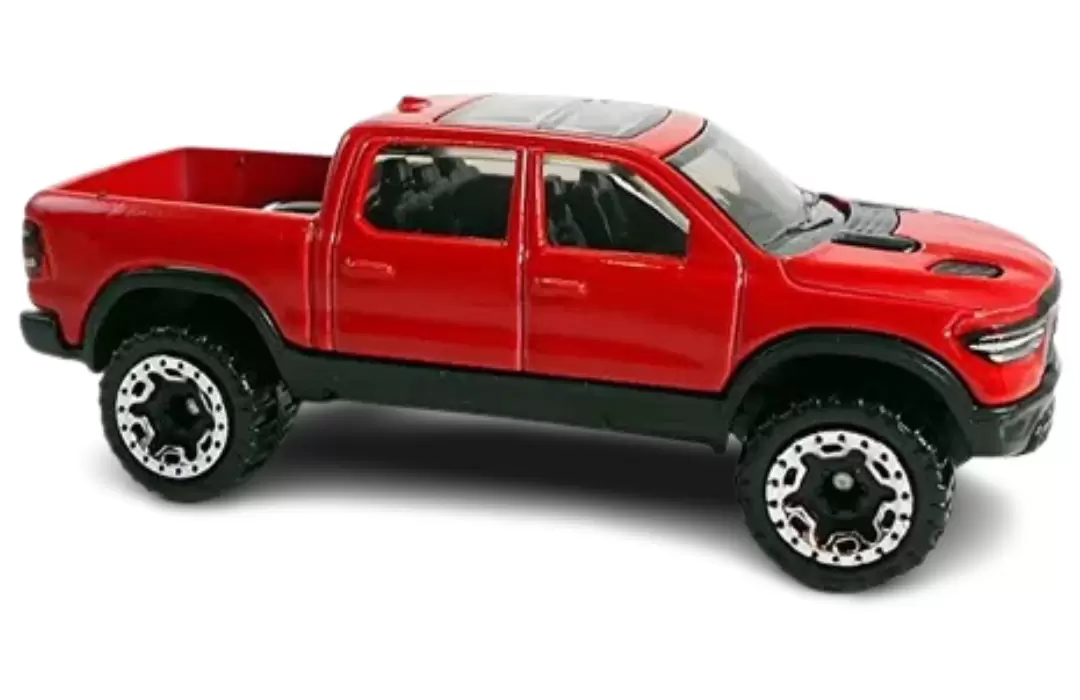Foto da miniatura Hot Wheels Ram 1500 Rebel na cor Vermelho
