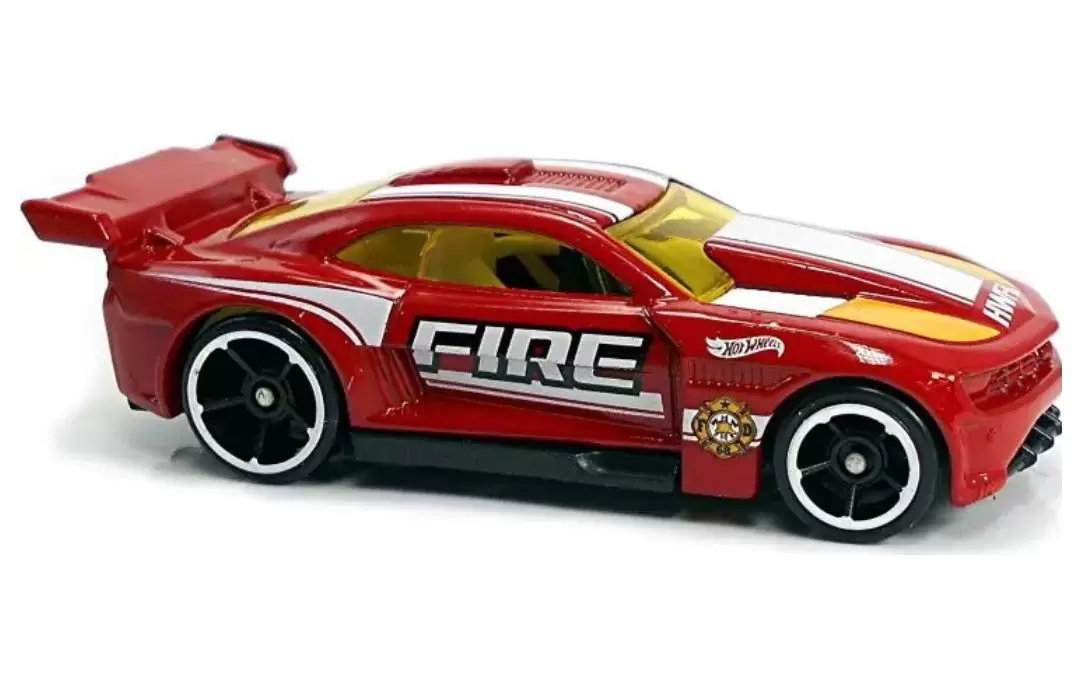 Foto da miniatura Hot Wheels Custom '11 Camaro na cor Vermelho